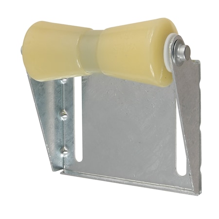 C.E. Smith Roller Bracket Assembly, 8 in., w/TPR Roller, UPC Label 10453G